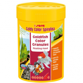 Sera Goldy Color Spirulina за златни рибки, оцветяваща 100ml